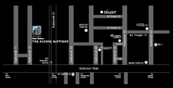 the Alcove Thonglor 10 Map