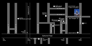 the Alcove Thonglor 10 Map