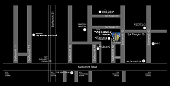 the Alcove Thonglor 10 Map